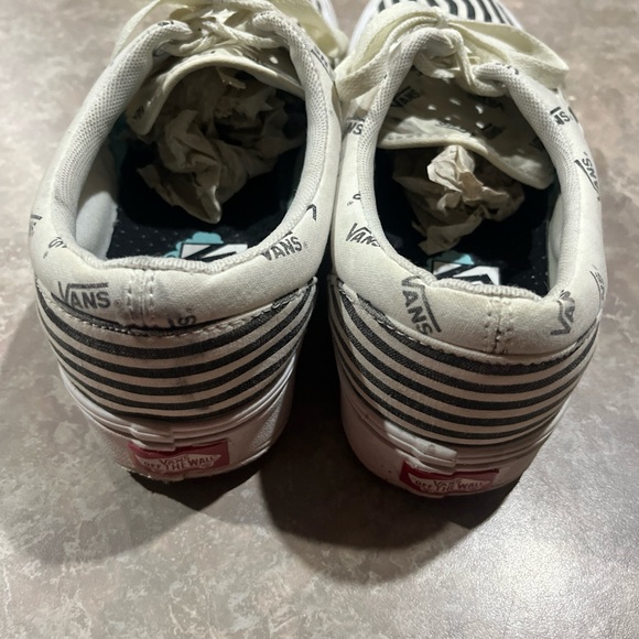 VANS COMFY CUSH ERE PINNED BLACK WHITE BEETLEJUICE SHOES ME S SIZE 11 - Picture 3 of 10